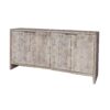 Accent Cabinet Farmhouse Style 4 Door Wooden Cabinet Sideboard Buffet Server Cabinet Storage Cabinet, For Living Room, Entryway, Hallway, Office, Kitchen And Dining Room - Natural Wood Wash - Image 7