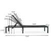 Westport - Outdoor Chaise Lounge (Set of 2) - Black - Image 3