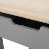 Tattnall - Kitchen Cart With Wheels - Gray - Image 13