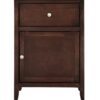Izzy - Nightstand For Modern Spaces - Cappuccino - Image 2