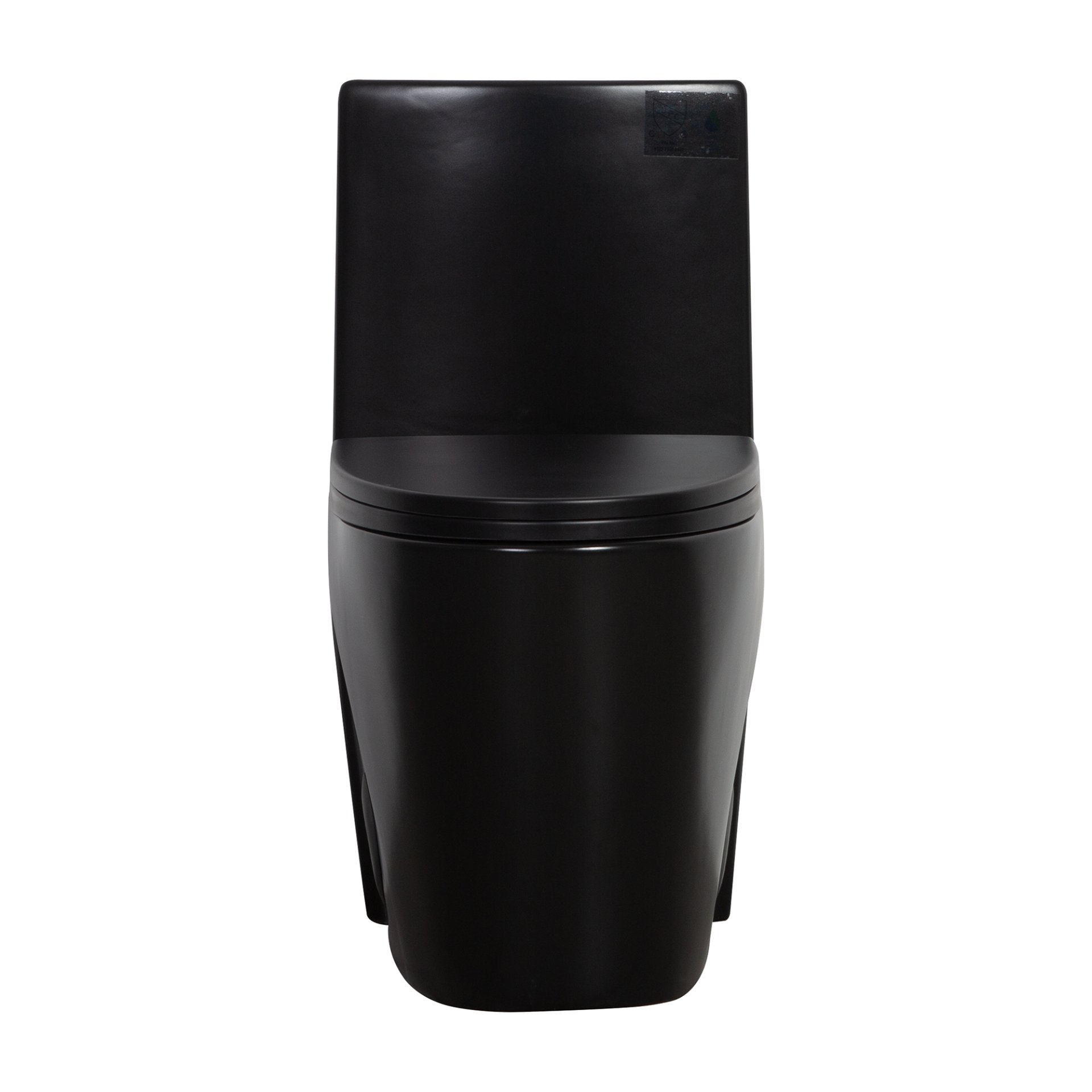 1.1 / 1.60 Gpf Dual Flush 1 Piece Toilet, Water Saving Elongated Comfort Height Floor Mounted, Soft Close Seat, 1000 Gram Map Flushing Score Toilet - Matte Black - Image 18