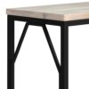Selma - Metal And Wood Accent Table - White Wash - Image 4