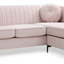Delray - Sofa Chaise - Pink