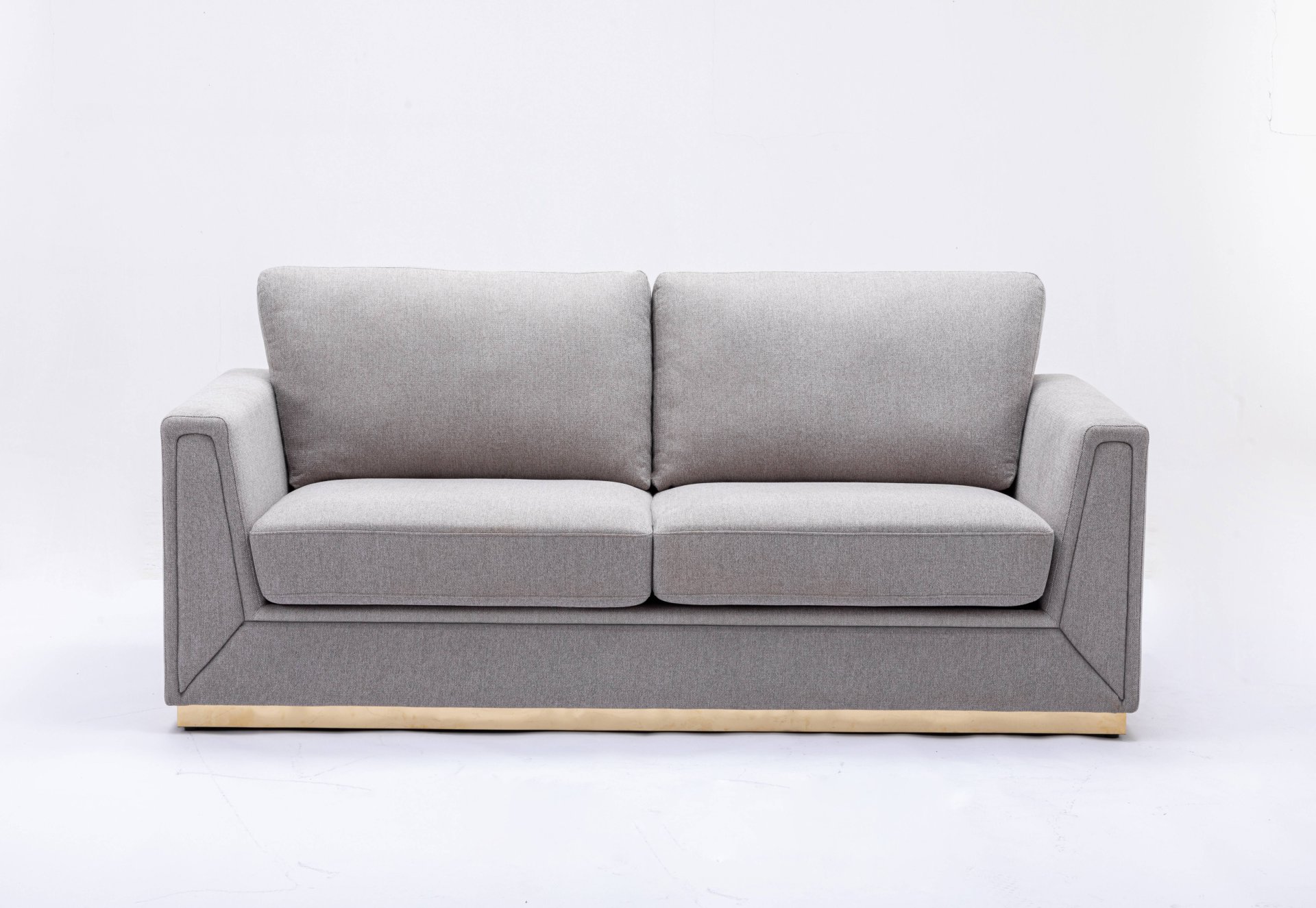 Valin - Linen Sofa For Living Room - Gray - Image 5