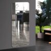 Modern Frameless Full Body Mirror With Explosion Proof Glass - Clear - Image 2