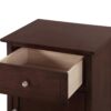 Izzy - Nightstand For Modern Spaces - Cappuccino - Image 6
