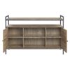 Baina - Rustic TV Stand - Oak - Image 3