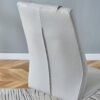 Modern Cushioned Living Room Chairs With Metal Legs (Set of 4) - Light Gray - Image 8