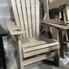 Adirondack Chair Sturdy HDPE Poly Lumber For Poolside, Patio, And Garden Relaxation - Beige - Image 5