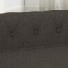 Elegant Rectangular Pet Bed For Small And Medium Dogs, Durable Elevated Dog Sofa Bed, Modern Linen Fabric - Dark Brown - Image 6