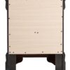 Louis Phillipe - Elegant Traditional Nightstand - Black - Image 4