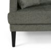 Contemporary 3 Seater Sofa With Plush Upholstery - Gray - Image 6