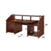 Annette - Music Desk - Cherry - Image 9
