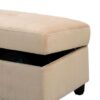 Belville - Ottoman With Storage - Beige - Image 2