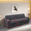 Stationary Loveseat - Cream - Image 17
