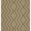 Earth - 2'7" X 7'3" Indoor, Outdoor Polypropylene Area Rug - Jute / Black - Image 2