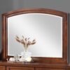 Charming Traditional Mirror - Cherry - Image 6