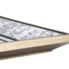 Antique Square Mirror With Floral Accents Decorative Display Tray, Hanging Mirror, Traditional Home Decor - Silver - Image 6