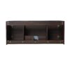 Floating 48" Bathroom Vanity With Resin Sink And Soft Close Doors California Plywood - California Walnut - Image 9