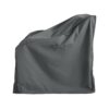 Shield - Outdoor Patio Club Chair Cover - Dark Gray - Image 9