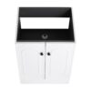 Modern Freestanding Bathroom Vanity With Soft Close Cabinet Doors, Excluding Sink - White - Image 10
