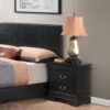 Louis Phillipe - Nightstand - Black - Image 3