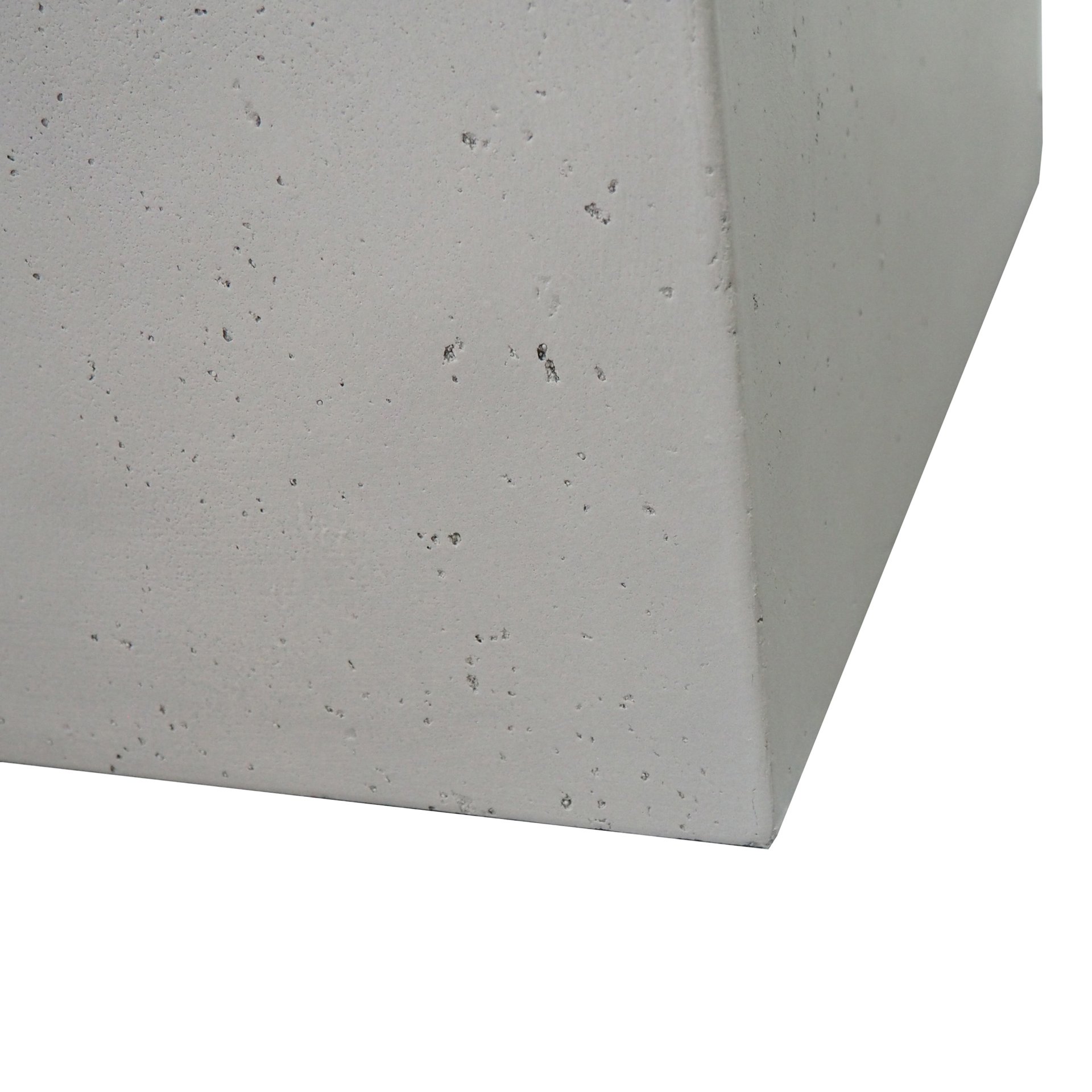 Aidan - Square Fire Pit 40, 000 Btu Magnesium Oxide - Light Gray - Image 16