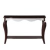 Mathias - Sofa Table - White / Walnut - Image 5