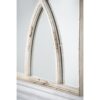Rectangular Wooden Wall Mirrors With Distressed Frame, Vertical Or Horizontal, Home Decor For Living Room (Set of 2) - White - Image 6