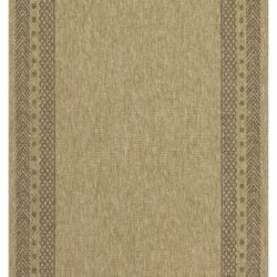 Earth - 5'3" X 7'3" Indoor, Outdoor Area Rug - Jute, Mocha