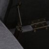Laredo - Large Storage Ottoman - Slate Gray - Image 4