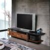 Elling - TV Stand - Walnut / Black - Image 12