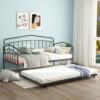 Fox - Twin Daybed With Twin Trundle - Black - Image 20