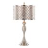Ashland - Contemporary Table Lamp Laser Cut (Set of 2) - Nickel / Light Gray - Image 3