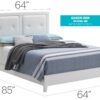 Primo - Queen Bed - White - Image 6