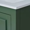 Bathroom Vanity With Ceramic Sink Combo, Modern Freestanding Storage Cabinet With Silver Handles, Soft Closing Doors - Green - Image 19