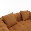 Soft Beanbag Chair With High Resilience Foam Core For Two People - Yellow - Image 19