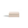 Cloud L Shape Modular Sectional Sofa With Ottoman, 3 Seater Convertible Couch - Beige - Image 13