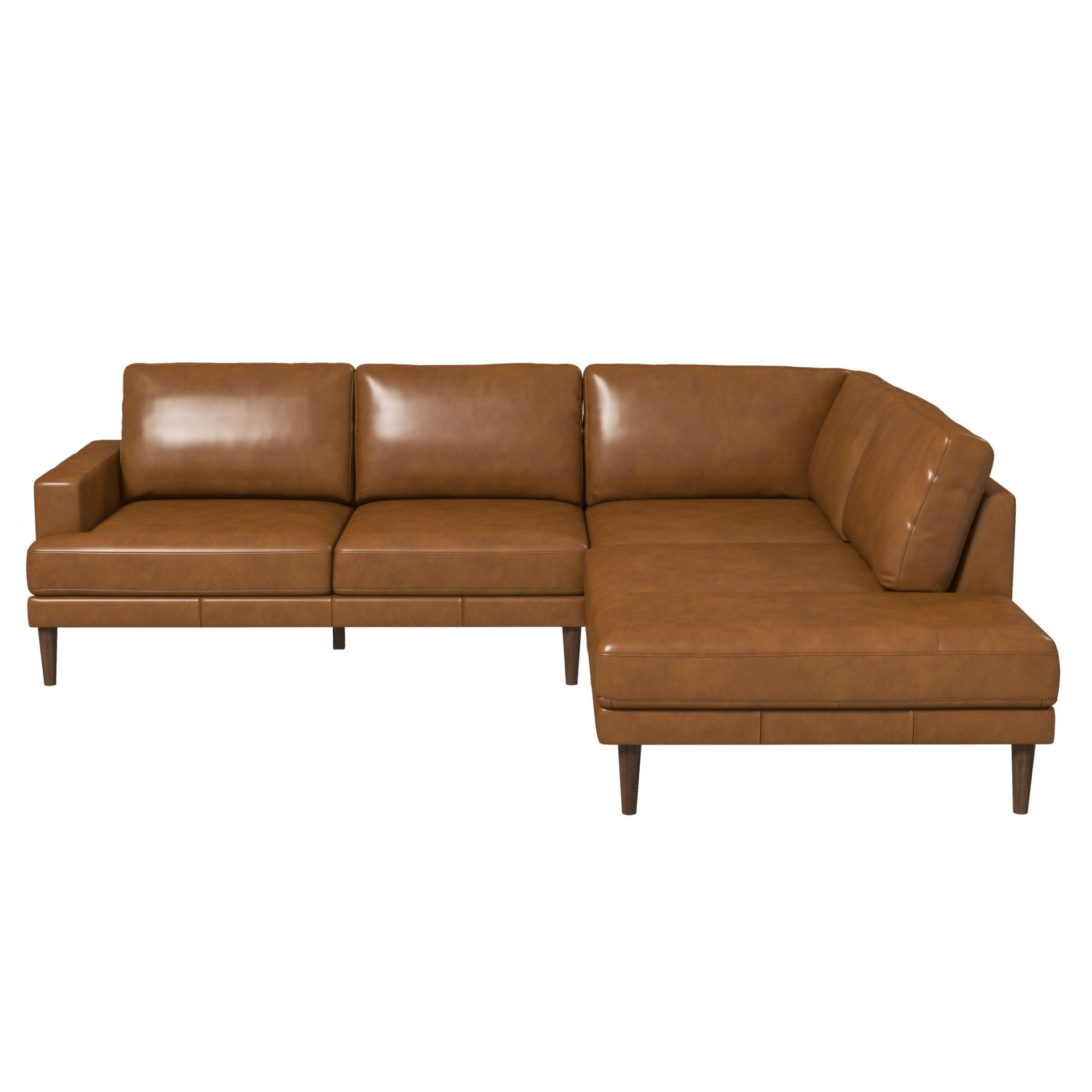 Corbin - Right Facing Sectional Sofa - Tan - Image 6