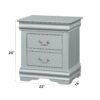 Louis Philippe III - Nightstand - Silver - Image 7