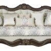 Pierce - 5 Pieces Living Room Set - Beige / Cherry - Image 2