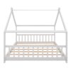 Full Size Classic House Bed - White - Image 2