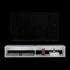 Moore - Floating TV Stand For Living Room With Modern Design - White - Image 2