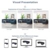 Modern Modular Cloud Sofa Bed, 6 Seat Chenille Sectional Couch Set With Ottoman, Free Combination, Convertible U Shaped Sleeper Sofa - Dark Blue - Image 22