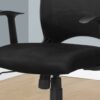 Office Chair, Adjustable Height, Swivel, Ergonomic, Armrests, Mesh - Black - Image 9