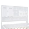 Full Size Daybed With 2 Drawers And All In One Cabinet And Shelf - White - Image 11