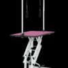 Hydraulic Pet Grooming Table With"H" Arm - Pink - Image 8