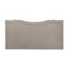 Dauphin - Gold Accent 5 Drawer Executive Desk - Gray Cashmere - Image 16