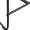 (Set of 2) Modern Minimalist Style Material Bar Stools, Suitable For Kitchen, Bar And Modern Home Design - White - Image 13