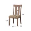 Nathaniel - 7 Pieces Dining Room Set - Maple - Image 13